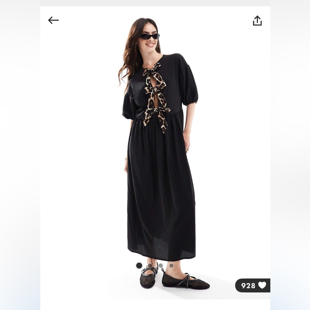 ASOS bow dress